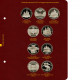 Альбом для памятных монет СССР и России из недрагоценных металлов. Формат «Коллекционер»