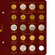Лист № 5 альбома для памятных монет России из недрагоценных металлов. Том 3. Формат «Коллекционер»
