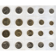 Годовой набор монет государственного банка СССР 1973 года ЛМД мягкий