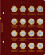 Альбом для серии памятных биметаллических монет «Российская Федерация»