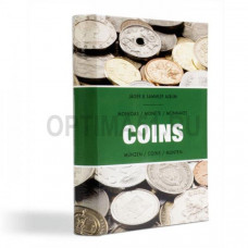 Карманный альбом для монет COINS, 8 листов на 6 ячеек для монет D до 33 мм, тематическая обложка