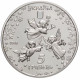Украина 5 гривен 2018 год С Новым Годом и Рождеством BUNC UC# 369