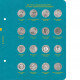 Альбом для памятных монет Республики Казахстан из недрагоценных металлов. Том 1