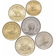 Македония 50 дени 1 2 5 10 50 денаров 1993-2008 год UNC Набор из 6 монет