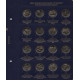 США полный набор монет 1/4 доллара (25 центов, квотер) 2012-2021 монетный двор "S" из серии "Прекрасная Америка" национальные парки (46 штук)