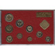Годовой набор монет государственного банка СССР 1974 года ЛМД жесткий