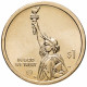 США 1 доллар 2019 P год UNC UC# 115 Вакцина против полиомиелита, Пенсильвания, Американские инновации