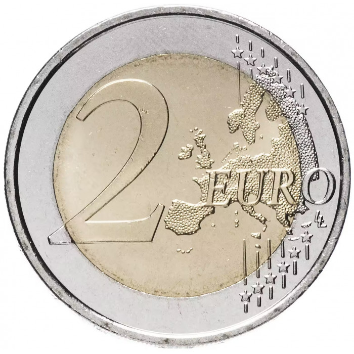 Испания 2 евро 2014 год Король Филипп VI UNC KM# 1325