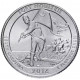 США 25 центов 2016 D год UNC Прекрасная Америка № 35 Форт Молтри (BOX448)