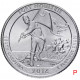 США 25 центов 2016 P год UNC Прекрасная Америка № 35 Форт Молтри (BOX449)