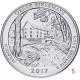 США 25 центов 2017 S год UNC Прекрасная Америка № 38 Национальные водные пути Озарк (BOX450)