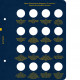 Комплект листов для серии памятных монет США «Прекрасная Америка». Монетный двор Сан-Франциско