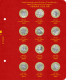 Альбом для памятных биметаллических монет Японии номиналом 500 иен, серии "47 префектур"