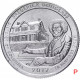 США 25 центов 2017 P год UNC Прекрасная Америка № 37 Национальное историческое место Фредерика Дугласа