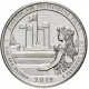 США 25 центов 2019 D год UNC Прекрасная Америка № 47 Американский мемориальный парк
