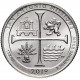 США 25 центов 2019 D год UNC Прекрасная Америка № 49 Национальный исторический парк Миссии Сан-Антонио