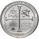 США 25 центов 2019 P год UNC Прекрасная Америка № 49 Национальный исторический парк Миссии Сан-Антонио