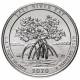 США 25 центов 2020 D год UNC Прекрасная Америка № 53 Национальный исторический парк и экологический заповедник Бухта Солёной реки