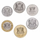 Сирия 1 лира 2 5 10 25 50 фунтов 1994-2018 год UNC Набор из 6 монет