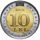 Молдавия 10 леев 2019 год UNC UC# 101 30 лет государственному языку и латинской письменности