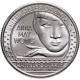 США 25 центов 2022 P год UNC №5 Американские женщины Анна Мэй Вонг