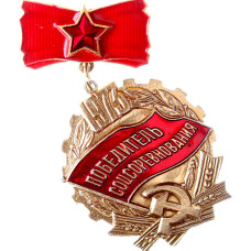 Знак СССР "Победитель соцсоревнования 1973 год"