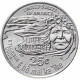 США 25 центов 2023 D год UNC №7 Американские женщины Эдит Канакаоле