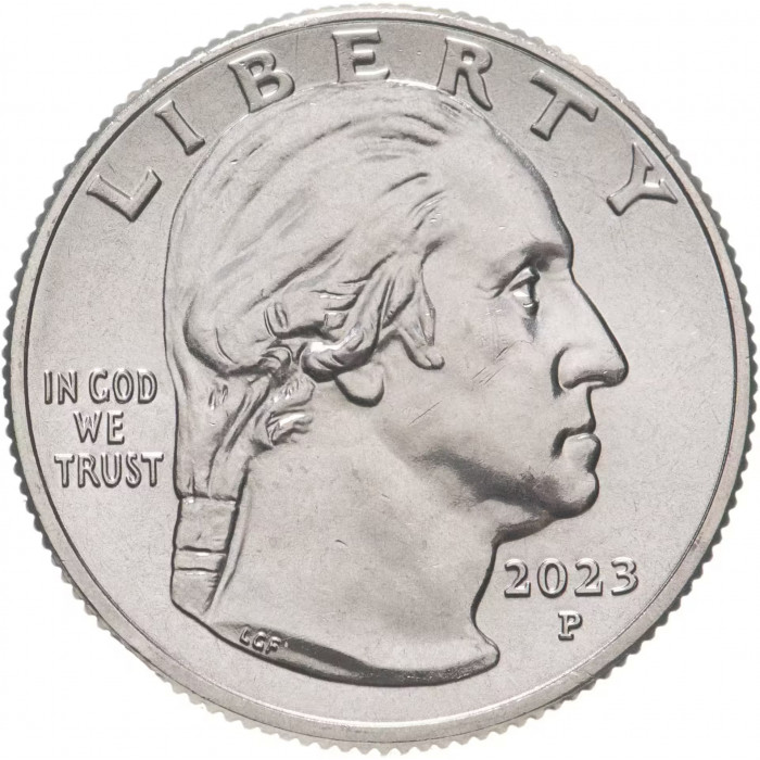 США 25 центов 2023 P год UNC №9 Американские женщины Джовита Идар