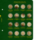 Альбом для памятных монет номиналом 2 евро, государств не входящих в Европейский союз