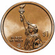 США 1 доллар 2024 D год UNC UC# 415 Сатурн-5, Алабама, Американские инновации