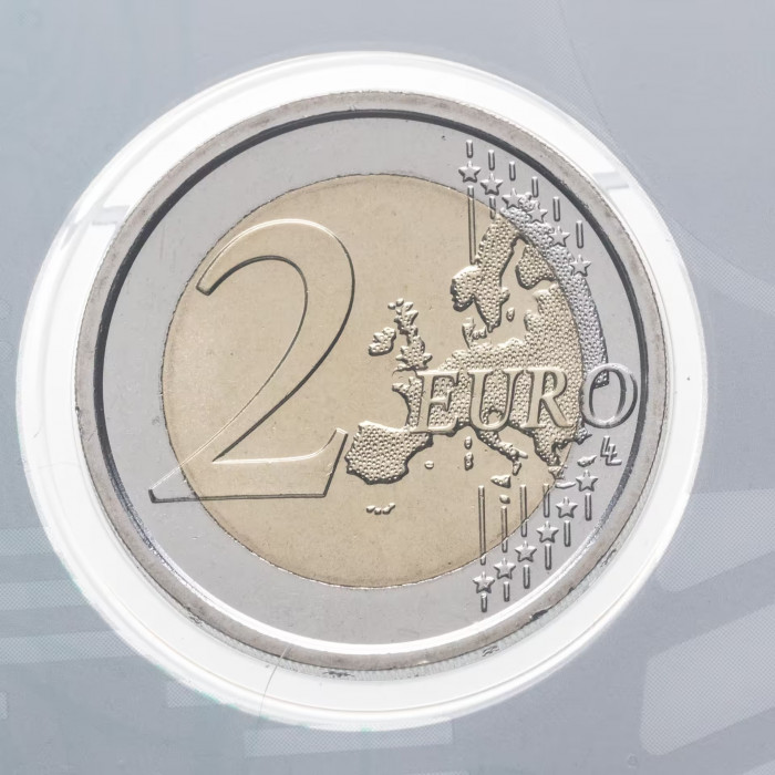 Сан-Марино 2 евро 2025 год Юбилейный год BUNC UC# 121